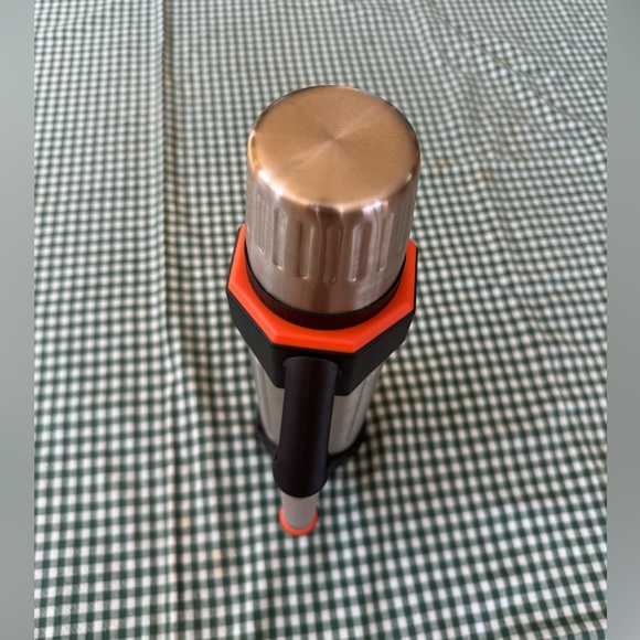 Stanley Aladdin Vintage Metal Thermos Heavy Duty Stopper-RS47 Cup-SS04 - Picture 6 of 13